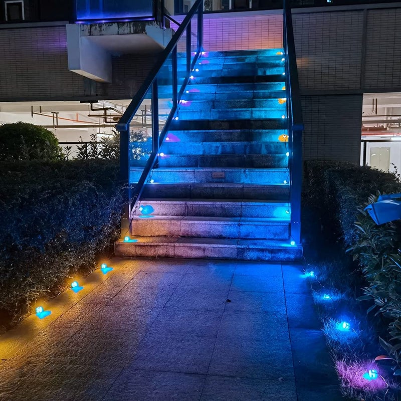 FVTLED Pack of 5, FVTLED 3m 9.84ft 4Pin Extension Cable Wire with Male and Female Connectors at Both Ends Only for FVTLED RGB Multi-Color LED Deck Light - Image 5
